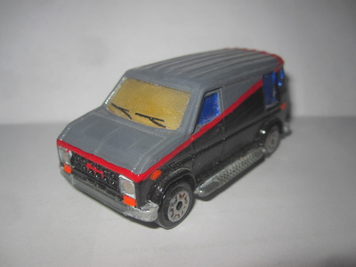 Majorette - A-TEAM U.S. VAN - made in France