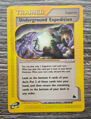 Underground expedition skyridge 140/144!