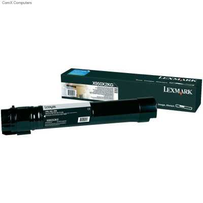 Lexmark X950, X952, X954 Black Extra High Yield Toner
