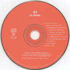 A3  ::  LA PESTE  ::  CD  ALBUM   ADVANCE  COPY  PROMO  2000 - pikkukuva 1