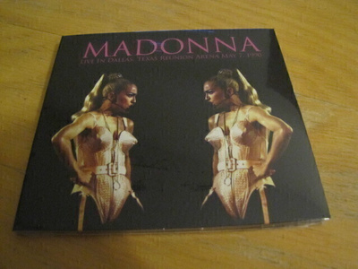 Madonna live in dallas 7.5.1990 cd muoveissa