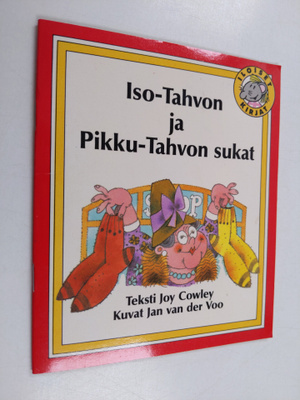 Joy Cowley : Iso-Tahvon ja pikku-Tahvon sukat