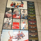 VANHA ISO COCA-COLA KALENTERI 1980 -tehty v 1979- 90 x 60 cm - pikkukuva 1