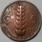 Italy. 5 centesimi 1929R. - pikkukuva 2