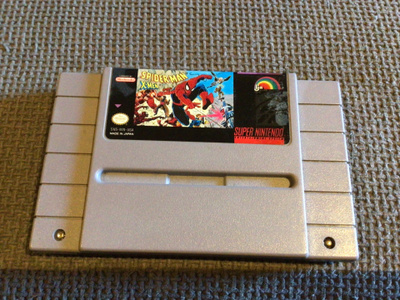 snes spider man - x men arcades revenge usa