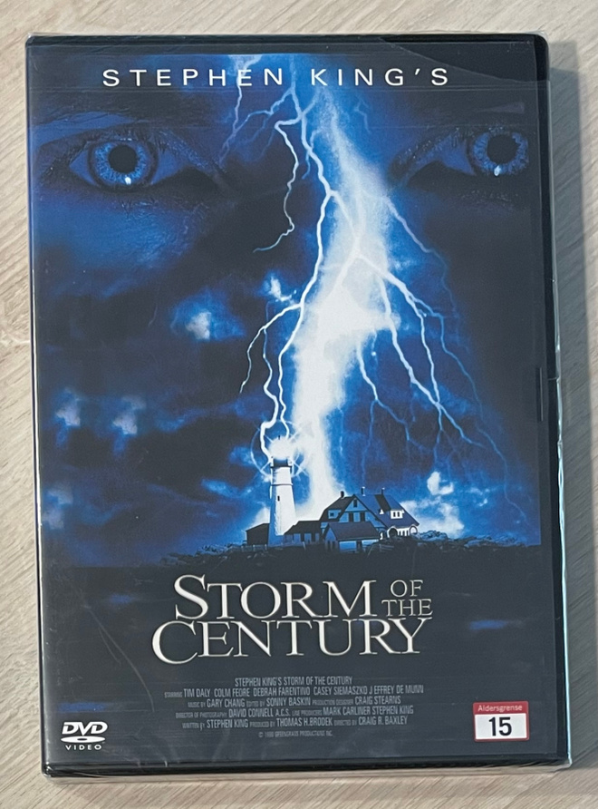 Stephen Kingin MYRSKYN SILMÄSSÄ (1999) minisarja (UUSI)