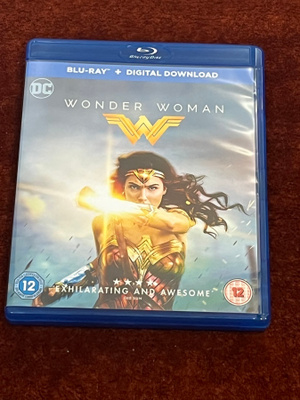 WONDER WOMAN - BLU-RAY - gal gadot