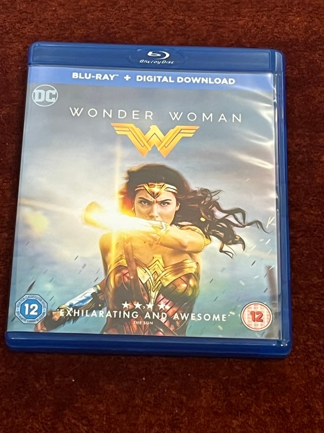 WONDER WOMAN - BLU-RAY - gal gadot