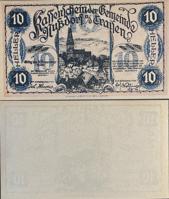 Itävalta 10 Heller Neusdorf 31.12.1920 Ovh 0.75€ ALE -40%
