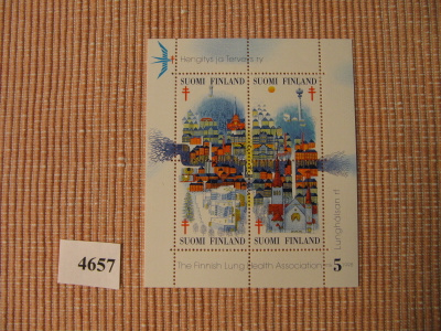 Tampere 1988 pienoisarkki Joulumerkki BL 7.