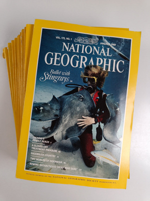 National geographic vuosikerta 1989