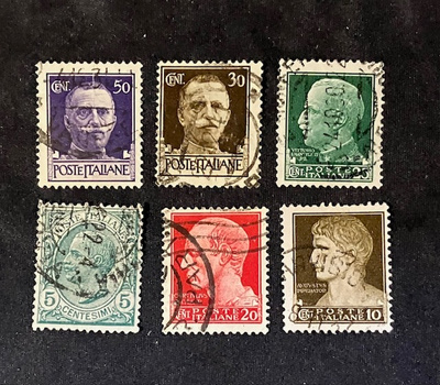 Italia 1900-luvun alkupuolelta (6 kpl)