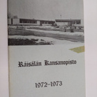 Räisälän kansanopisto 1972-1973 : toimintakertomus - pikkukuva 1