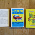 AUTOPELI - BILSPEL 50 VÄRIKÄSTÄ AUTONKUVAA 1960-l autokuva - pikkukuva 1