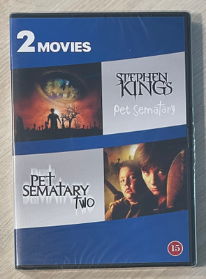 Stephen Kingin UINU, UINU LEMMIKKINI 1&2 (2DVD) *UUSI*