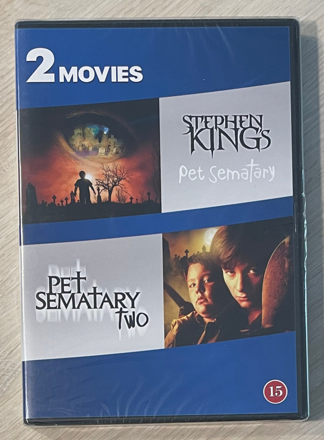 Stephen Kingin UINU, UINU LEMMIKKINI 1&2 (2DVD) *UUSI*