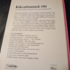 köksalmanack 1981 - pikkukuva 5