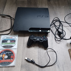PlayStation 3 Slim (320GB) + 2 peliä - pikkukuva 1