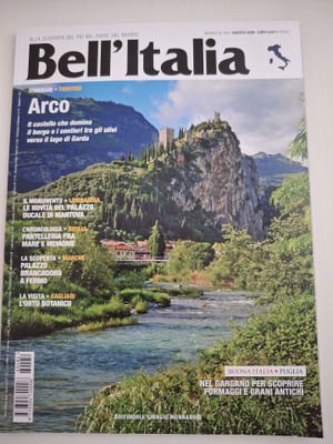 Bell’ Italia Agosto 2026 – kulttuuri matkailu taide lehti