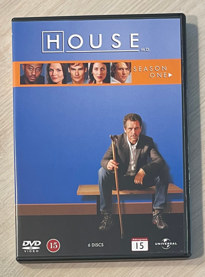 House: Kausi 1 (6DVD) Hugh Laurie