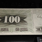 Bosnia Herzegovina 100 dinars 1992 P13 UNC - pikkukuva 1