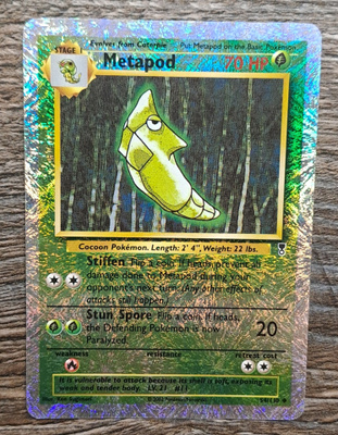 Metapod legendary collection reverse holo!