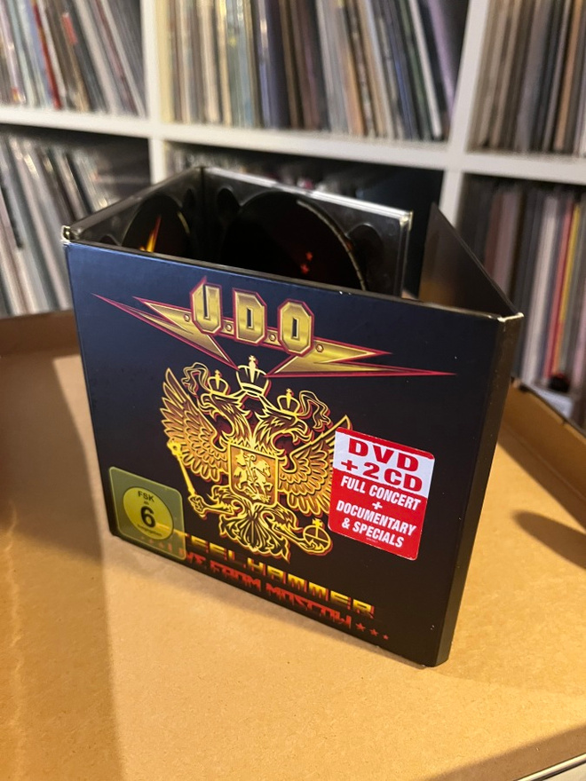 U.D.O. - Steelhammer live from Moscow dvd+2cd