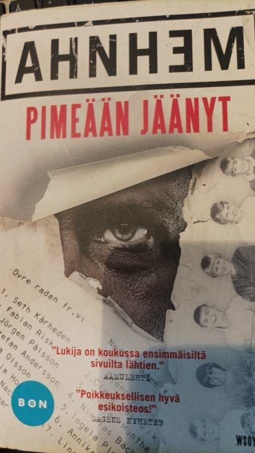 Ahnhem Stefan: Pimeään jäänyt   ALE!!!!!!!!!!!!!!!!!!!!!!!!!