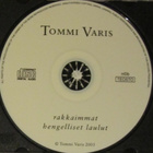Tommi Varis • Rakkaimmat hengelliset laulut CDr - pikkukuva 4