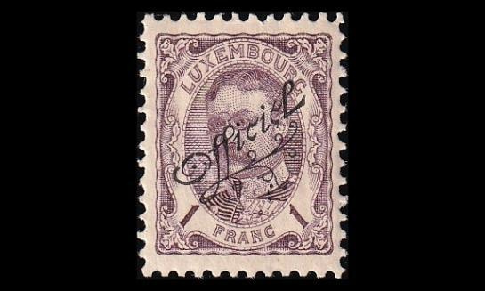 Luxemburg 90 * Virkamerkki 1 Fr (1908)