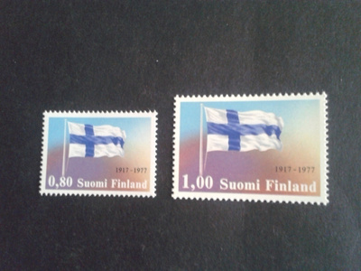 1977 itsenäinen suomi 60v pari**