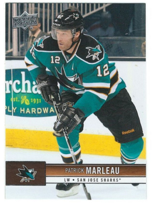 12-13 Upper Deck #153 Patrick Marleau