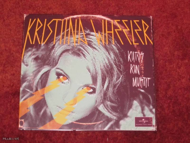 KRISTIINA WHEELER - KIITOS KUN MUISTIT CD SINGLE PROMO