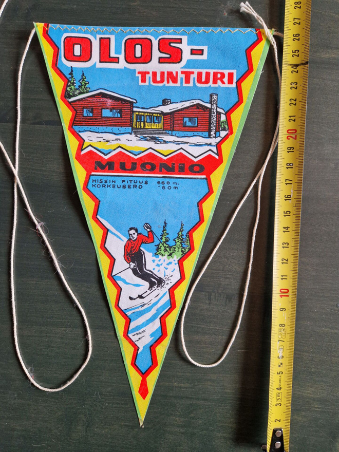 Olostunturi Vintage Pieni Matkailuviiri