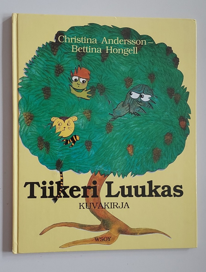 Andersson - Hongell: Tiikeri Luukas Kuvakirja (1.p. 1989)