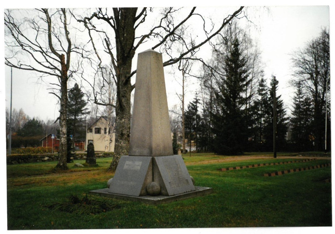 Peräseinäjoki 1918 vapaussodan muistomerkki valokuva