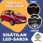Opel Karl Sisätilan LED-sarja 8-osainen - pikkukuva 1