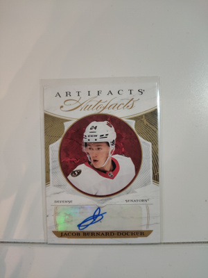 2022-23 Upper Deck Artifacts Auto Facts #AF-JB Jacob B-D