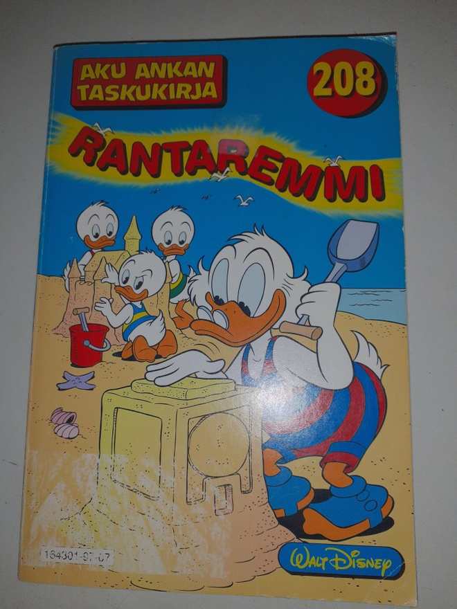 Aku Ankan taskukirja 208 Rantaremmi