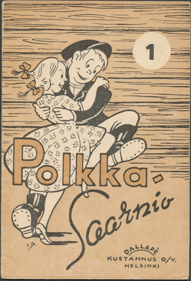 1944 Polkka Saarnio lauluvihko no. 1 - Dallape Kustannus Oy