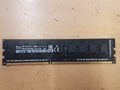 4 Gb pöytäkonemuisti 4Gb PC3-14900E ECC