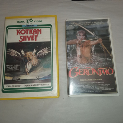 Geronimo , Kotkan Siivet VHS