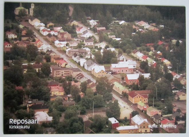 Reposaari  Kirkkokatu, Kuva: K. Welling