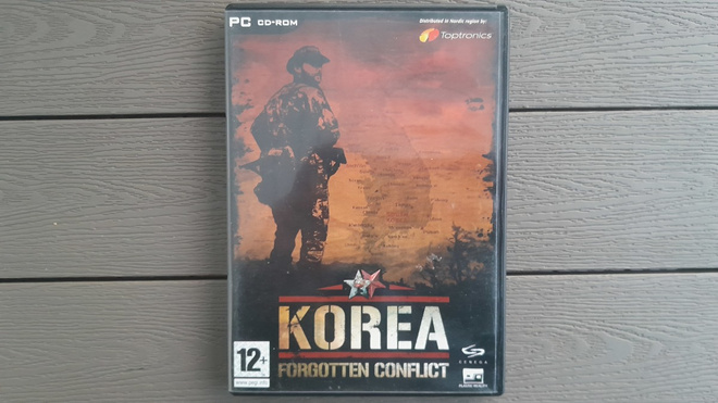 PC CD: Korea: Forgotten Conflict peli (2003)