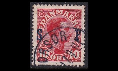 Tanska MIL_2 o Sotilasmerkki 10 öre (1917)