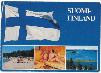 SUOMI-NEIDOT SAUNASSA