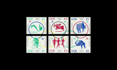 DDR 1039-44 ** Tokion kesäolympialaiset (1964)