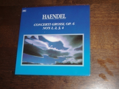 CD  Haendel - Concerti Grossi, Op. 6 No's 1, 2, 3, 4