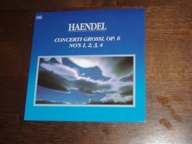 CD  Haendel - Concerti Grossi, Op. 6 No's 1, 2, 3, 4