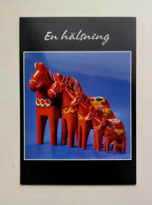 "TAALAINMAA-Hevoset"-KULKEMATON POSTIKORTTI